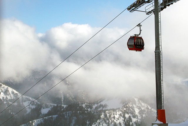 Crystal Mountain, WA, gondola.