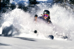 Expert tips: Why skiing on powder is better, Sun Valley powder skier ID.