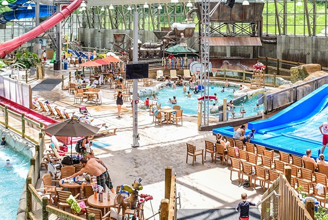 Jay Peak water park.