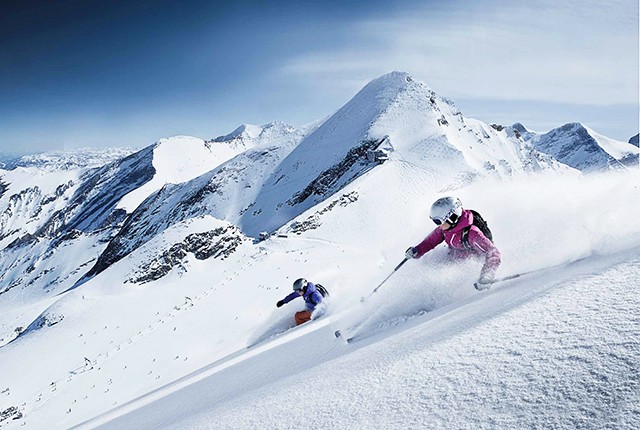 Kaprun Glacier, Austria.