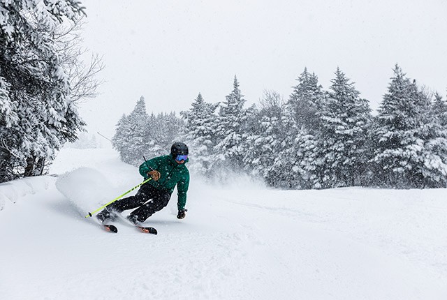 Killington powder day.