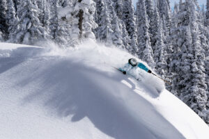 Powder Skiing 'Bests' By Month, Steamboat Springs, CO.